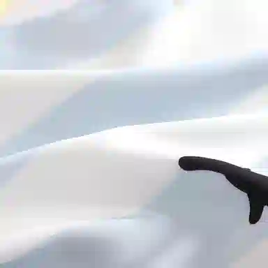 静英鸾 冰丝长袖长裤翻领开衫可爱卡通条纹小黑猫家居服秋冬季睡衣套装 女款