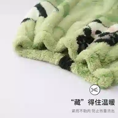 静英鸾 舒适简约加绒加厚宽松长裤柔软家居服睡裤 女款