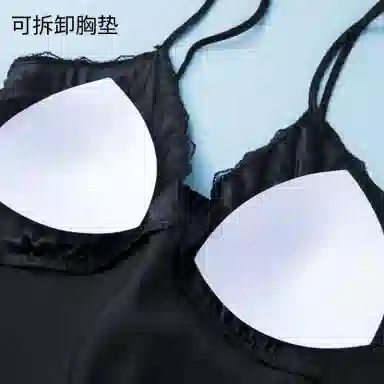 静英鸾 舒适简约休闲风格吊带纯欲家居服睡裙 女款
