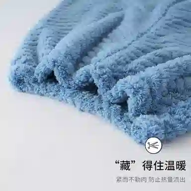 静英鸾 舒适简约加绒加厚宽松长裤柔软家居服睡裤 女款