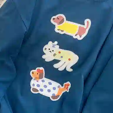 静英鸾 圆领卡通动物休闲舒适甜美风可外穿家居服睡衣套装 女款