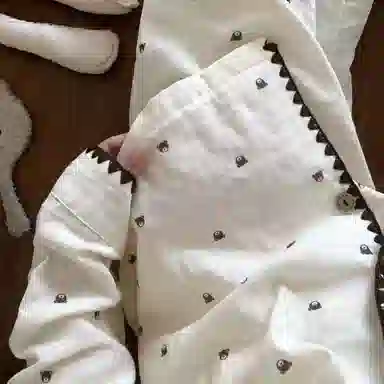静英鸾 秋季翻领卡通小熊甜美风休闲舒适家居服睡衣套装 女款