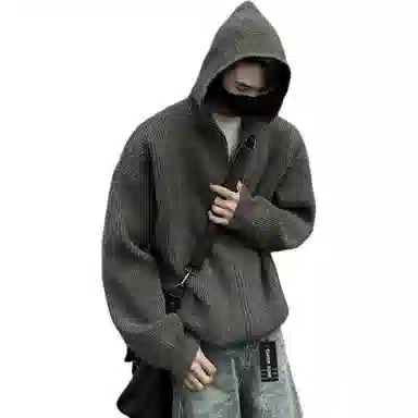 CHEER ZONE Vintage Zip Cardigan