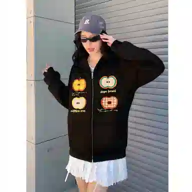 DEDP Vintage Logo Zip Hoodie