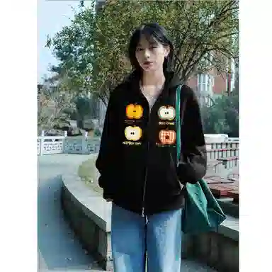 DEDP Vintage Logo Zip Hoodie