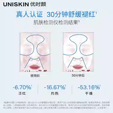 优时颜 洗面奶面膜套装 温和清洁舒缓修护