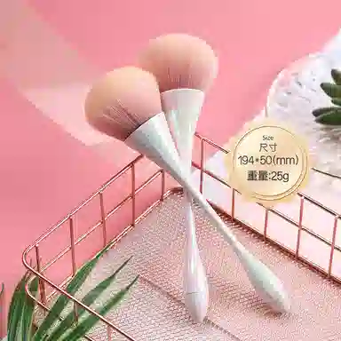 格安诺  小蛮腰化妆刷腮红刷单支美甲刷粉尘刷散粉刷
