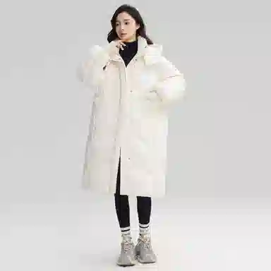 鸭鸭 【气质简约】秋冬户外保暖御寒品质鸭绒外套羽绒服 女款