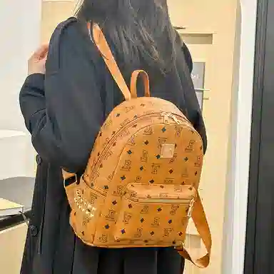 BARNHORST Bear Print Backpack