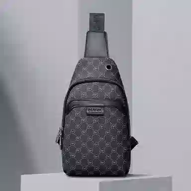 FAIRWHALE Classic PVC Chest Bag Black