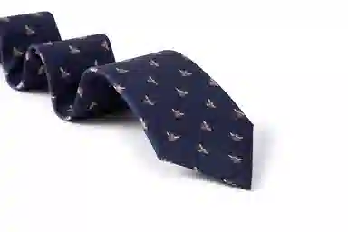 红豆 精致图案 商务独特高端品质经典舒适柔软质感优雅潮流简约设计时尚 涤纶 领带 男款