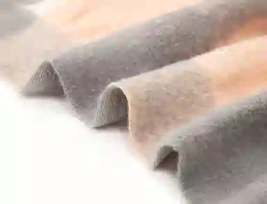 红豆 温暖柔软时尚百搭礼盒装 定制卡片代写 涤纶 绒线围巾 男女同款情侣款