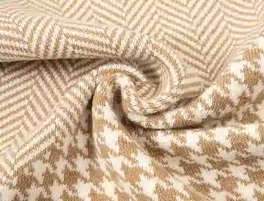 红豆 时尚复古百搭款温暖柔软巾礼盒装 定制卡片代写 涤纶 绒线围巾 男女同款情侣款