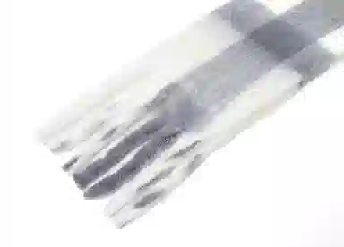 红豆 温暖柔软格纹经典舒适保暖礼盒装 涤纶 绒线围巾 男女同款情侣款