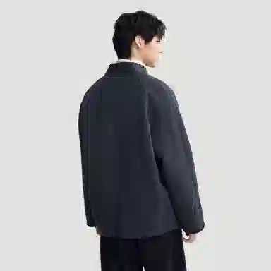 HERBEL Cashmere Silk Coat Single Button