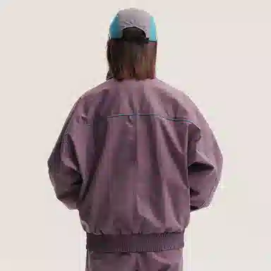 宫奴 潮牌户外隐藏拉链帽三防软壳衣短款廓形防风工装夹克 男女同款