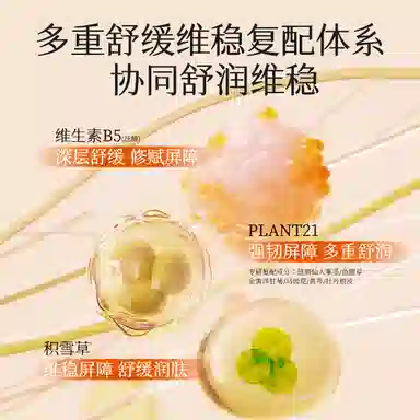 花肌粹 素颜霜养肤无瑕自然光泽 清透保湿滋润抗氧化