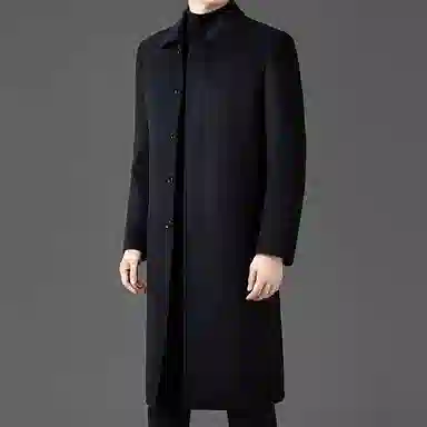 Laoyeche Men's Wool Coat