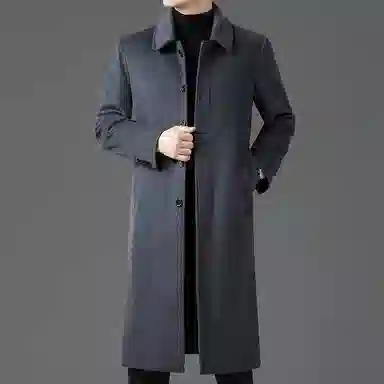 Laoyeche Men's Wool Coat