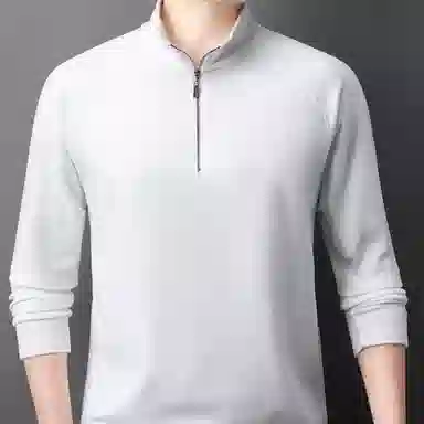 Laoyeche Half-Zip Mock Neck Sweatshirt