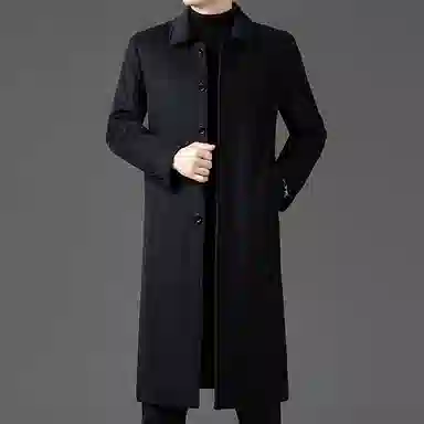 Laoyeche Men's Wool Coat