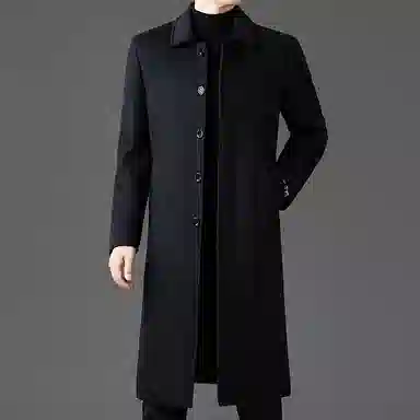 Laoyeche Men's Wool Coat