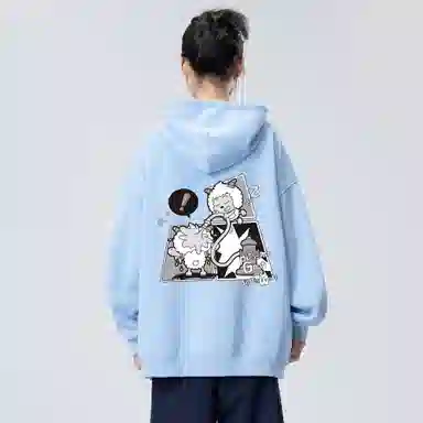 Pleasant Goat and Big Big Wolf Hoodie