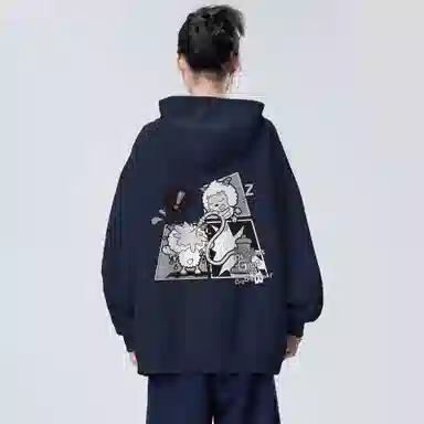 Pleasant Goat and Big Big Wolf Hoodie