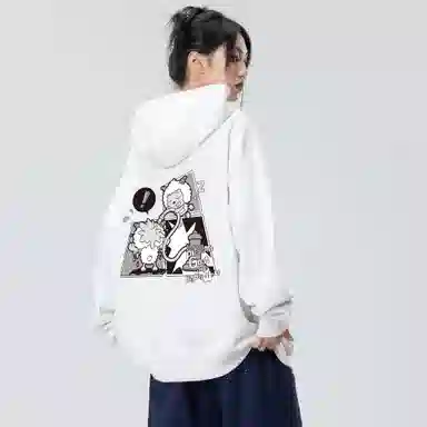 Pleasant Goat and Big Big Wolf Hoodie