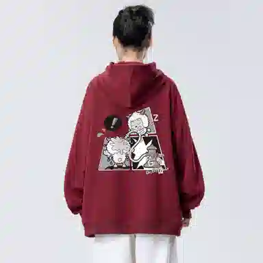 Pleasant Goat and Big Big Wolf Hoodie