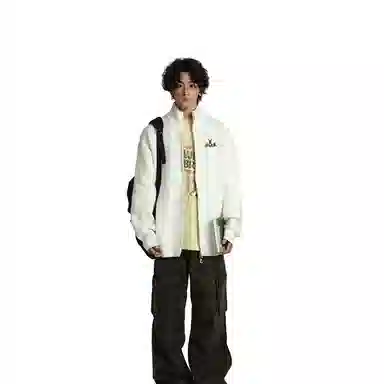 洋气先生 美式洋气潮牌时尚潮流简约大方软糯舒适外穿纯色双拉链头设计宽松上衣长袖日常通勤甜美酷帅无性别主义休闲百搭针织衫 男女同款
