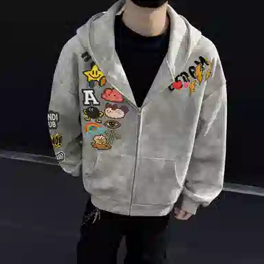 Avandi Hoodie Zipper Cardigan