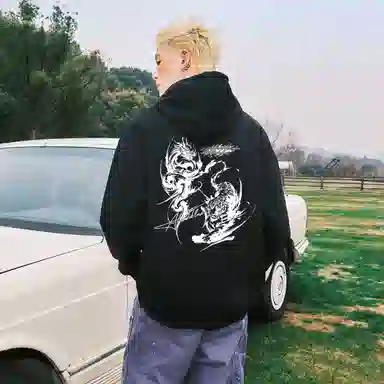 Avandi Dragon Tiger Hoodie