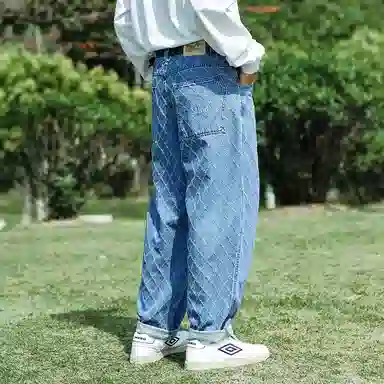 MIND ERROR Denim Pants