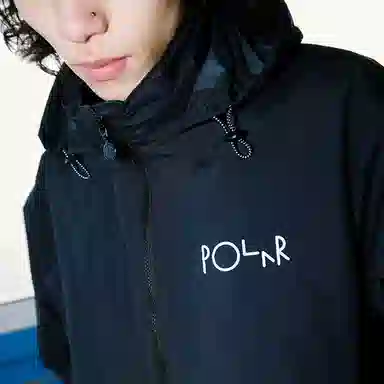 POLAR SKATE CO Coach Jacket Logo