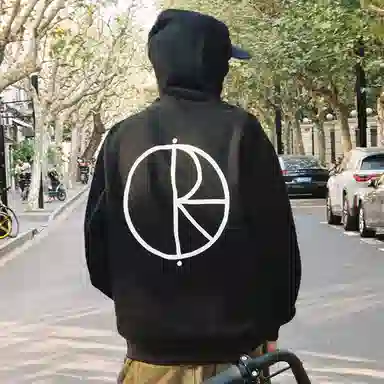 POLAR SKATE CO Stroke Logo Hoodie