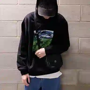 Polar Skate Co Hoodie Black