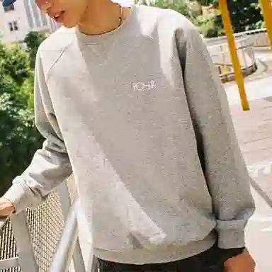 POLAR SKATE CO Default Crewneck Logo