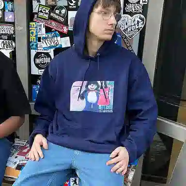 Polar Skate Co Hoodie Navy