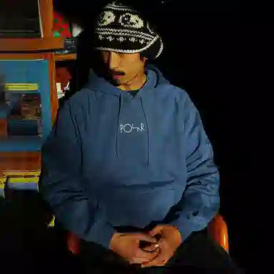 POLAR SKATE CO Default Hoodie Logo