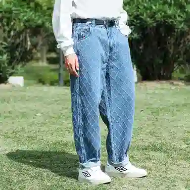 MIND ERROR Denim Pants