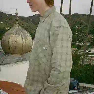 Polar Skate Co Long Sleeve Shirt Light Green