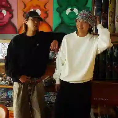 POLAR SKATE CO Patch Ed Crewneck