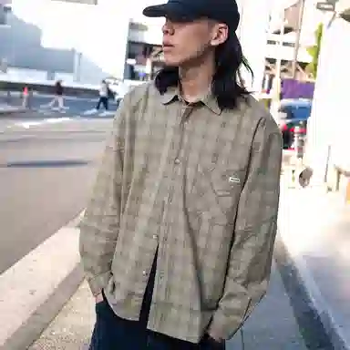 Polar Skate Co Long Sleeve Shirt Light Green