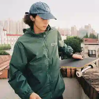 POLAR SKATE CO Coach Jacket Logo