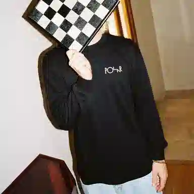 Polar Skate Co Logo Long Sleeve Tee