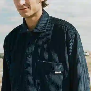 Polar Skate Co Long Sleeve Shirt Navy