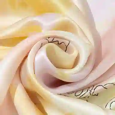 一米画纱 轻奢古典清新国风优雅印花奢靡系列气质旗袍 桑蚕丝 丝巾 女款