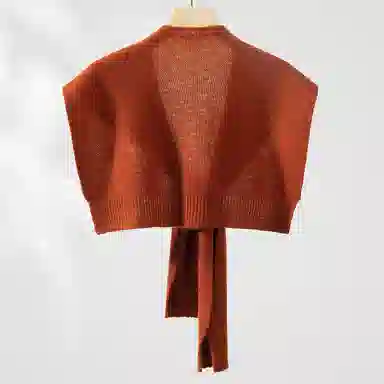 一米画纱 青春洋气细腻针织防风保暖空调护肩搭肩多功能出游拍照凹造型百搭 绵羊毛 披肩 男女同款情侣款