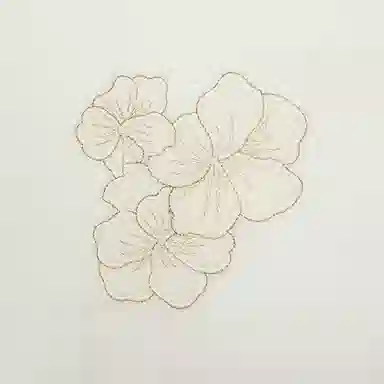 一米画纱 中式古典国风花卉贴花结婚喜宴亲肤防风保暖披风优雅精致外搭 绵羊毛 披肩 女款